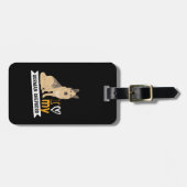 Ik hou van mijn Duitse herder grappige en schattig Bagagelabel (Voorkant horizontaal)