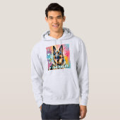 Ik hou van mijn Duitse herder Hoodie (Voorkant volledig)