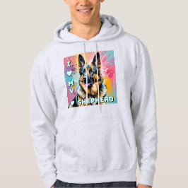 Ik hou van mijn Duitse herder Hoodie