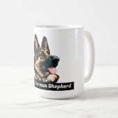 Ik hou van mijn Duitse herder Koffiemok (Voorkant rechts)