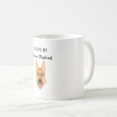 Ik hou van mijn Duitse herder Koffiemok (Voorkant rechts)