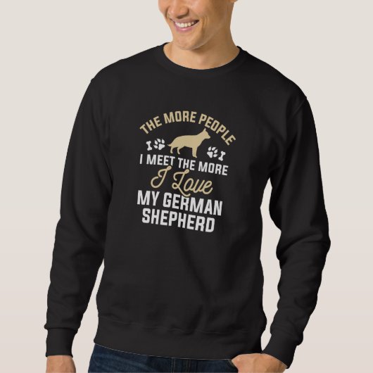 Ik hou van mijn Duitse herder Trui (Voorkant)