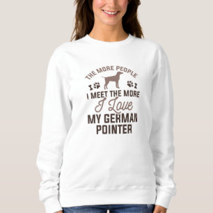 Ik hou van mijn Duitse Pointer Trui