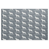 Ik hou van mijn Duitse Shepherd Dog Stof (Fat Quarter)