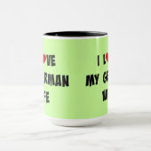 Ik hou van mijn Duitse vrouw Mok (Midden)