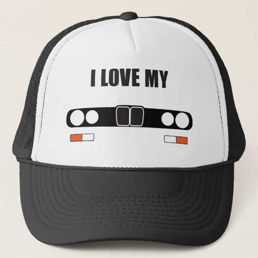 Ik hou van mijn E28 Trucker Pet (Voorkant)
