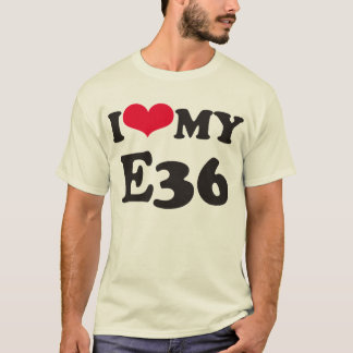 Ik hou van mijn E36 T-shirt