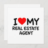 Ik hou van mijn echte agent (Voorkant / Achterkant)