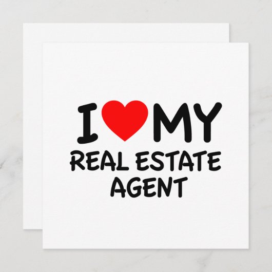 Ik hou van mijn echte agent (Voorkant / Achterkant)