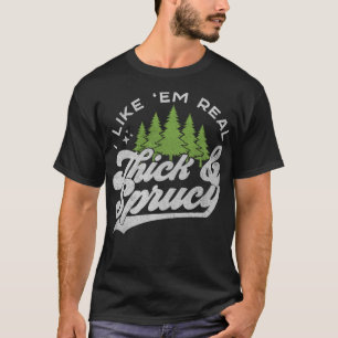 Ik hou van mijn echte dikke en pittige grappige ke t-shirt
