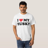 Ik hou van mijn echtgenoot t-shirt (Voorkant volledig)