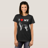 Ik hou van mijn echtgenoot t-shirt (Voorkant volledig)