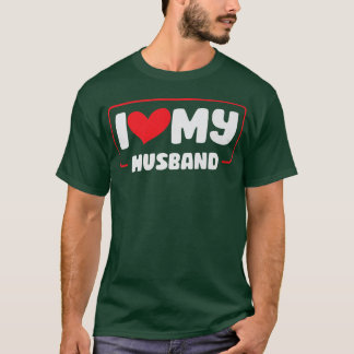 Ik hou van mijn echtpaar Relatie Wif T-shirt