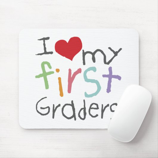 Ik hou van mijn eerste klagers muismat (Met muis)