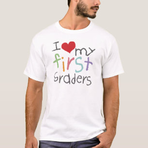 Ik hou van mijn eerste klas, basisstation t-shirt