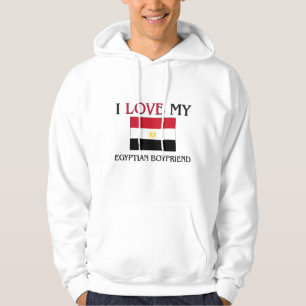 Ik hou van mijn Egyptische vriend Hoodie