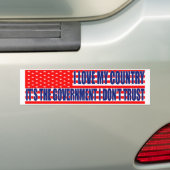 Ik hou van mijn eigen Bumpersticker (Op auto)
