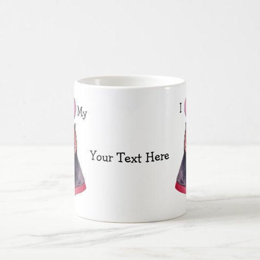 Ik hou van mijn eigen Doberman Koffiemok (Center)