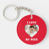 Ik hou van mijn eigen speciale foto van mijn kinde sleutelhanger (Voorkant)