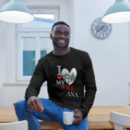 Ik hou van mijn eigen speciale foto van mijn kinde t-shirt