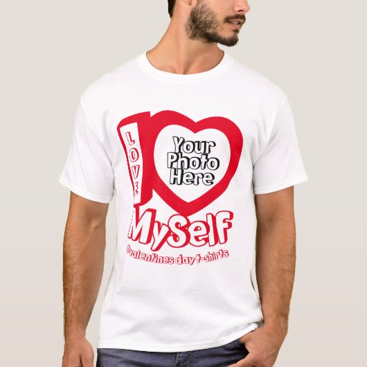 Ik hou van mijn eigen Valentijn Cute Funny T-shirt (Voorkant)