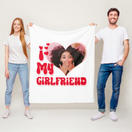 Ik hou van mijn eigen Vriendin Fleece Deken