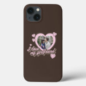 Ik hou van mijn eigen Vriendin foto Case-Mate iPhone Case (Achterkant)