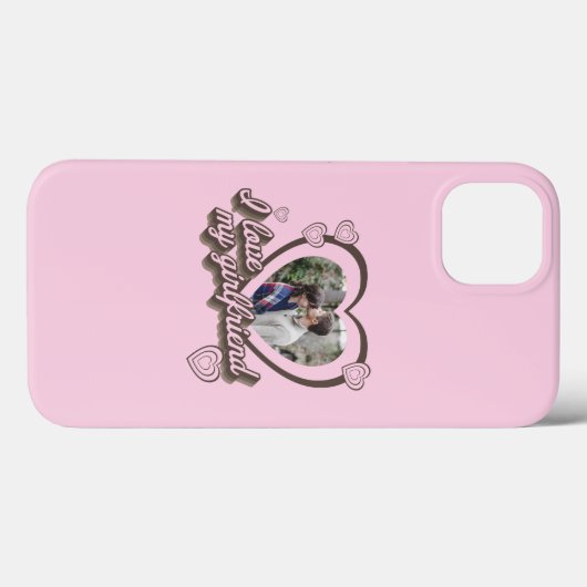 Ik hou van mijn eigen Vriendin foto Case-Mate iPhone Case (Achterkant (horizontaal))