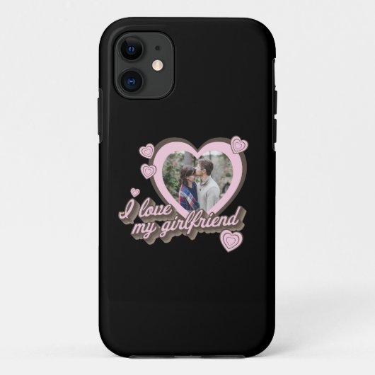 Ik hou van mijn eigen Vriendin foto Case-Mate iPhone Case (Achterkant)