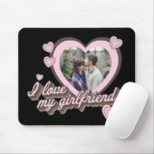 Ik hou van mijn eigen Vriendin foto Muismat (Met muis)