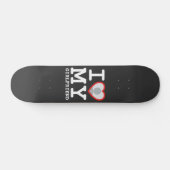 Ik hou van mijn eigen Vriendin foto Persoonlijk Skateboard (Horizontaal)