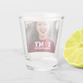 Ik hou van mijn eigen Vriendin foto Shot Glas (Achterkant)