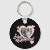 Ik hou van mijn eigen Vriendin foto Sleutelhanger (Achterkant)