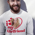 Ik hou van mijn eigen Vriendin Trui<br><div class="desc">I Love My Vriendin Shirt - upload een foto voor binnenin het hart</div>