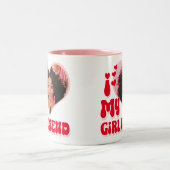 Ik hou van mijn eigen Vriendin Tweekleurige Koffiemok (Center)