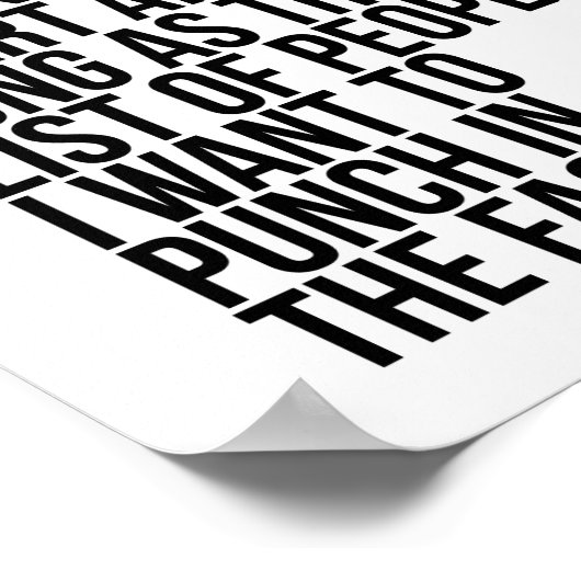 Ik hou van mijn elasjes als zwart als mijn hart... poster (Hoek)