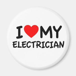 Ik hou van mijn elektricien magneet