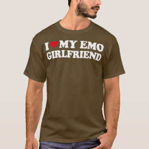 Ik hou van mijn Emo-Vriendin1 T-shirt