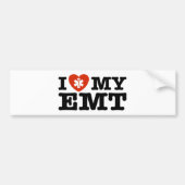 Ik hou van mijn EMT Bumpersticker (Voorkant)
