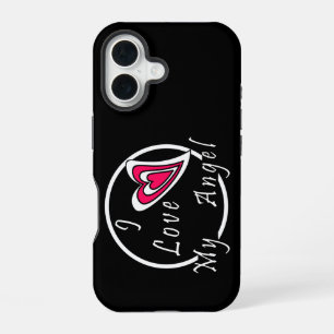 Ik hou van mijn Engel iPhone 16 Hoesje