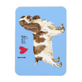 Ik hou van mijn Engelse Cocker Spaniel Magneet (Verticaal)