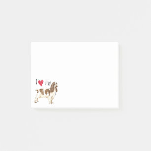 Ik hou van mijn Engelse Cocker Spaniel Post-it® Notes