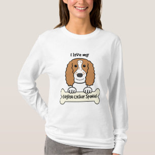 Ik hou van mijn Engelse Cocker Spaniel T-shirt