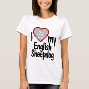 Ik hou van mijn Engelse herdershond - Red Heart Do T-shirt