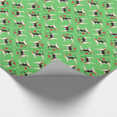 Ik hou van mijn Engelse hond Cadeaupapier (Hoek)