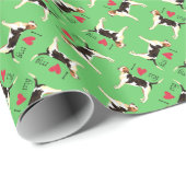 Ik hou van mijn Engelse hond Cadeaupapier (Rol Hoek)