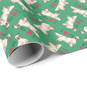 Ik hou van mijn Engelse Setter Cadeaupapier (Rol Hoek)