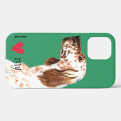 Ik hou van mijn Engelse Setter Case-Mate iPhone Case (Achterkant (horizontaal))