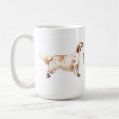Ik hou van mijn Engelse Setter Koffiemok (Links)