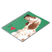 Ik hou van mijn Engelse Setter Notitieboek (Linkerzijde)